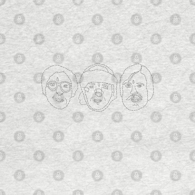 3 Brothers — The Darjeeling Limited by louweasely